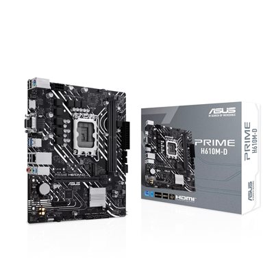 Asus PRIME H610M-D, mATX-emolevy