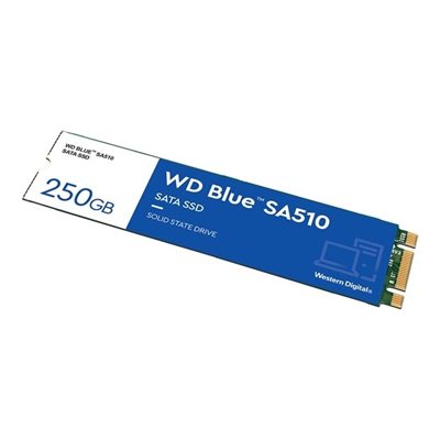 Western Digital 250GB WD Blue SA510 SATA SSD M.2 2280, 560/520 MB/s
