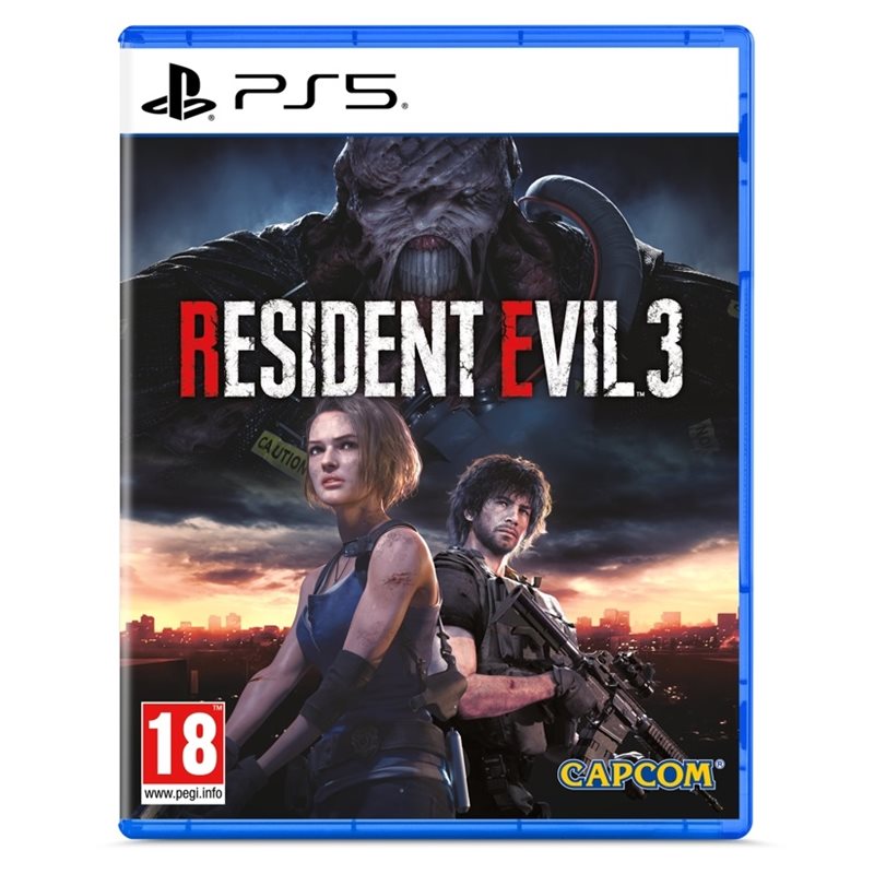 Capcom Resident Evil 3 Remake (PS5, K-18!) Ennakkotilaa!