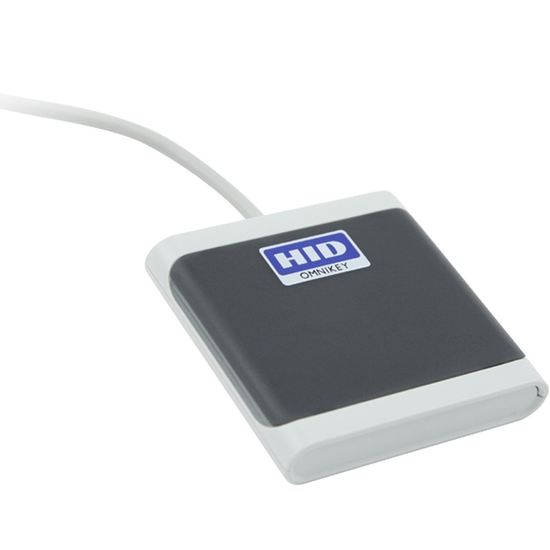 HID Omnikey 5025CL -älykortinlukija, USB-A, 2m, musta