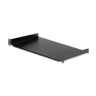 StarTech.com 1U 19" räkkihylly, maks. 20kg, musta