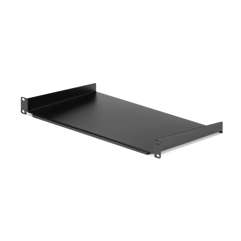 StarTech.com 1U 19" räkkihylly, maks. 20kg, musta