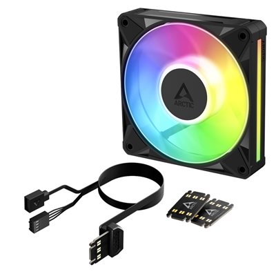 ARCTIC BioniX P12 A-RGB, 120mm PWM-laitetuuletin, musta