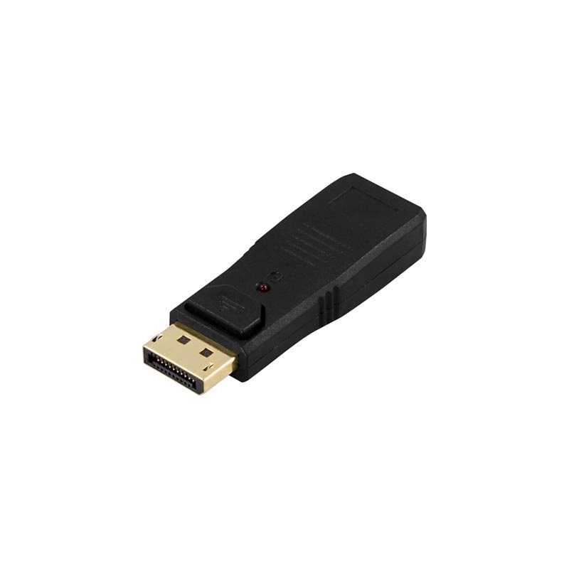 Deltaco DisplayPort - HDMI adapteri, 20-pin uros - 19-pin naaras