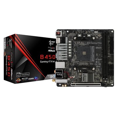 ASRock Fatal1ty B450 Gaming-ITX/ac, Mini-ITX -emolevy