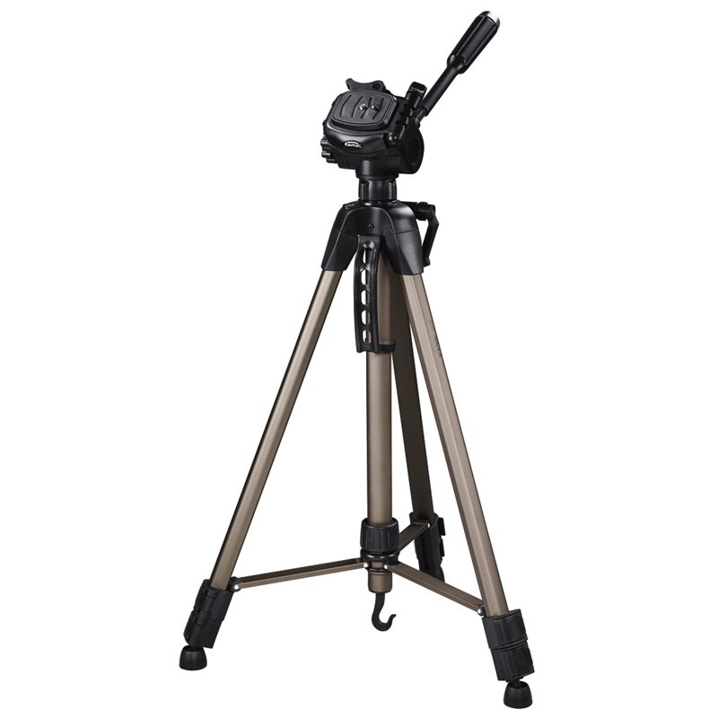 Hama Star 62 Tripod -jalusta, samppanja/musta (Poistotuote! Norm. 37€)