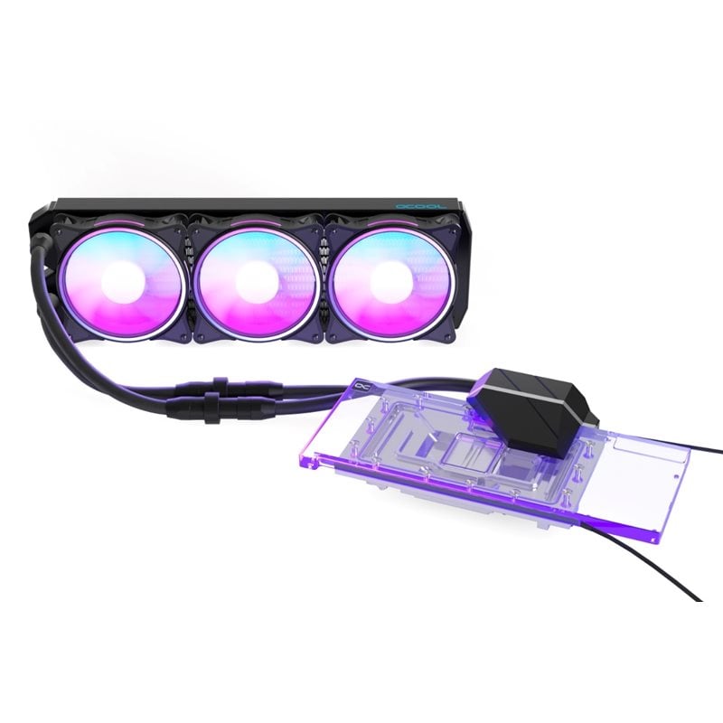 Alphacool Eiswolf 2 AIO - 360mm RX 7900 XTX/XT Nitro with Backplate, GPU-jäähdytysratkaisu