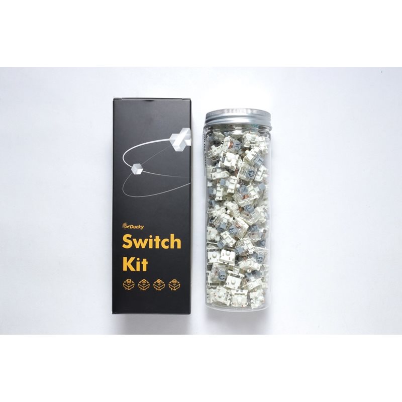Ducky Switch Kit - Gateron G Pro Silver -kytkinsarja, 110 kpl