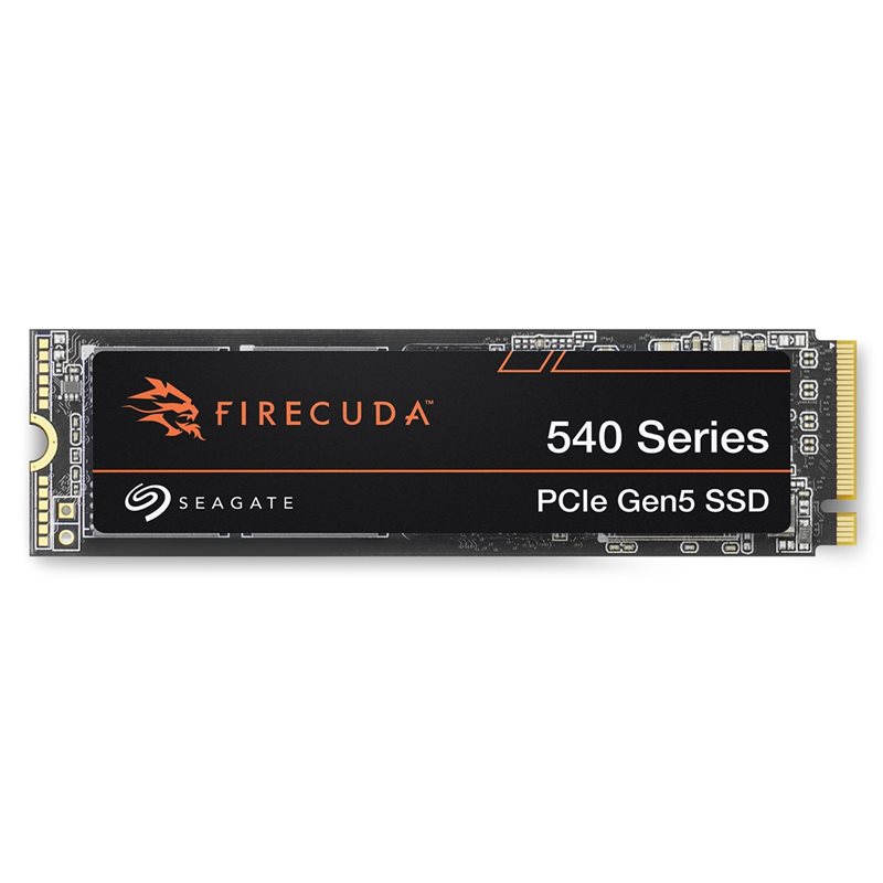 Seagate 2TB FireCuda 540 SSD, PCIe Gen 5 x4 NVMe 2.0, M.2 2280, 10 000/10 000 MB/s