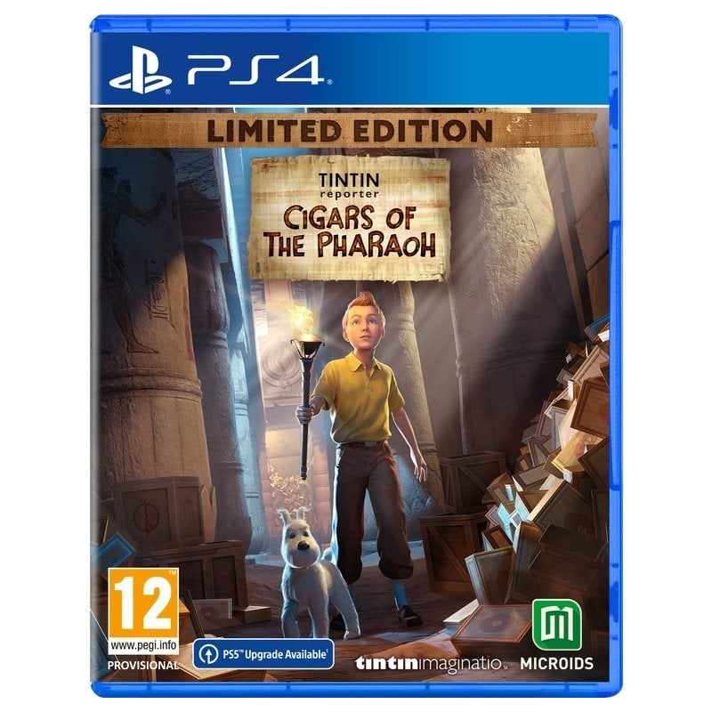 Microids Tintin Reporter Cigars of the Pharaoh (PS4)