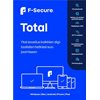 F-Secure Total -tilauslisenssi, 2 vuotta, 5 laitetta, retail-paketti
