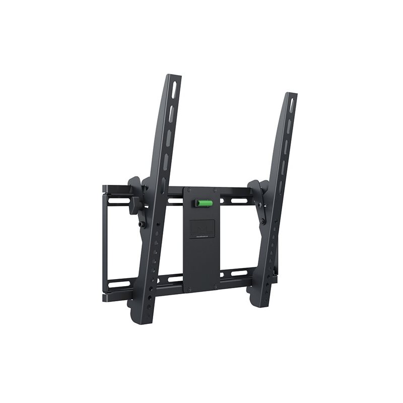 Multibrackets 32-65" M Universal Tilt Wallmount Black Medium, -seinäteline näytölle, musta