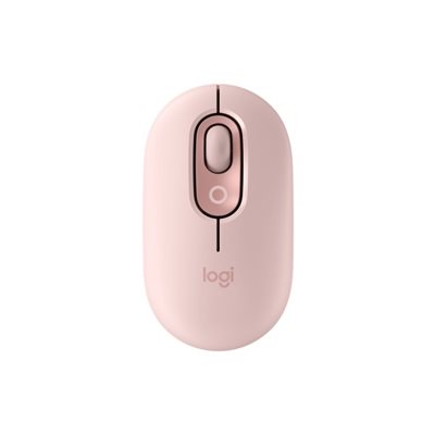 Logitech POP Mouse, langaton hiiri, 4000 DPI, roosa