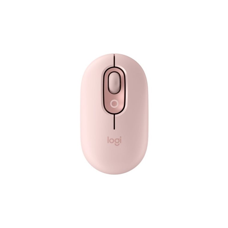 Logitech POP Mouse, langaton hiiri, 4000 DPI, roosa