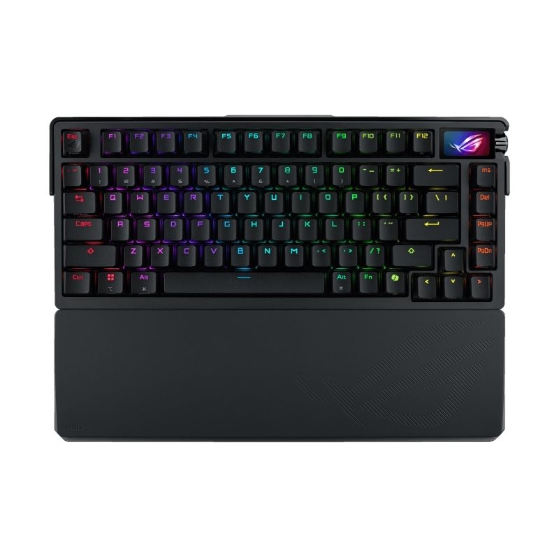 Asus (Outlet) ROG Azoth Extreme, langaton mekaaninen pelinäppäimistö, 75%, ROG NX, musta