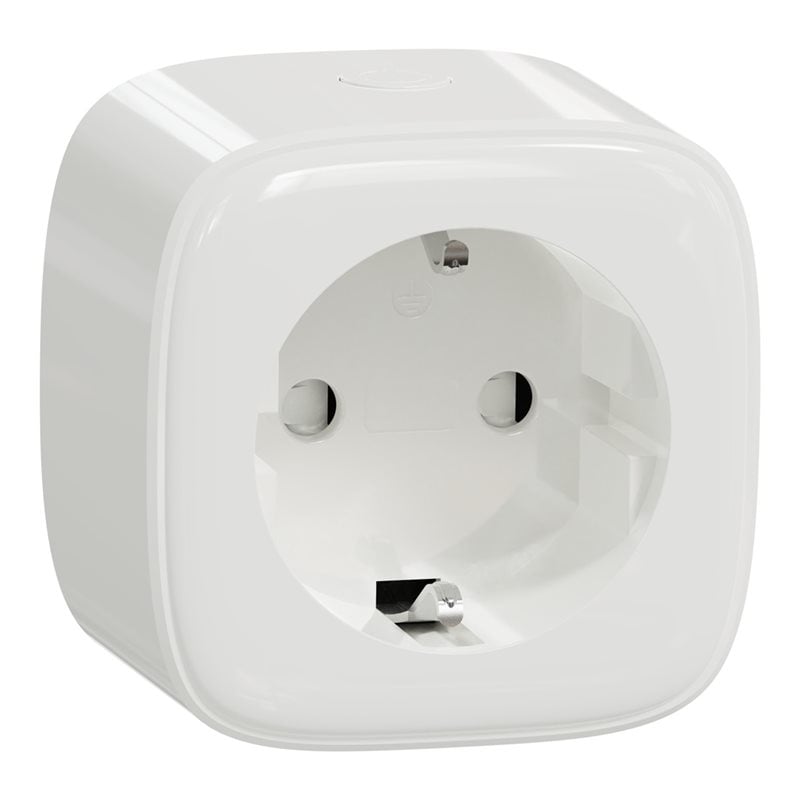 Schneider Electric Wiser älypistorasia, 16A, Zigbee 3.0, valkoinen