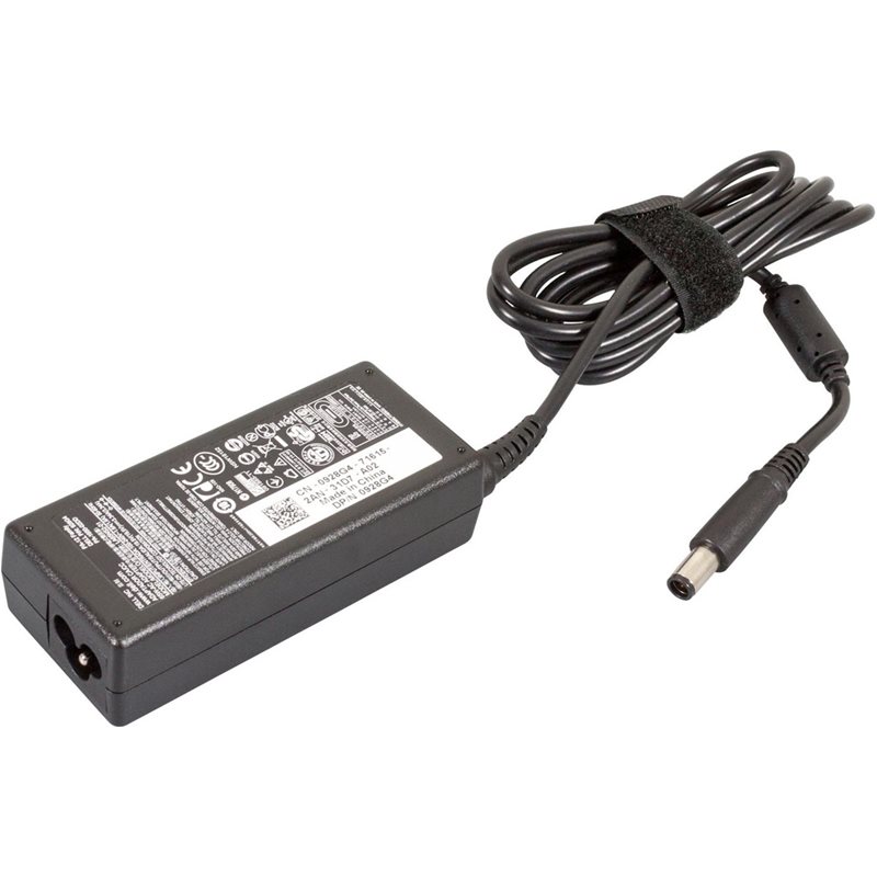 Dell Kannettavan tietokoneen verkkovirta-adapteri, 65W, musta