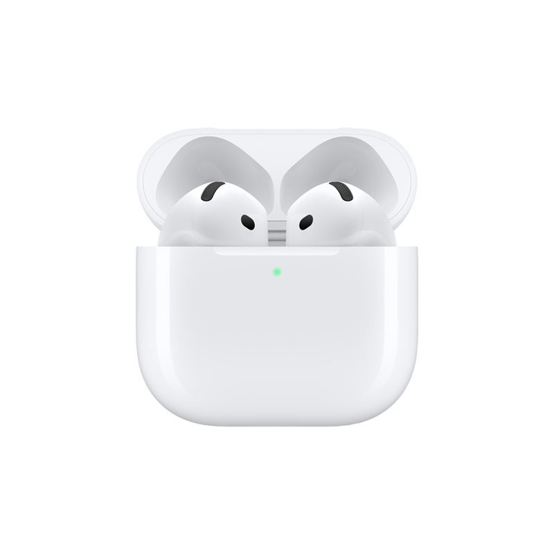 Apple AirPods 4 -nappikuulokkeet mikrofonilla, 4.gen, valkoinen