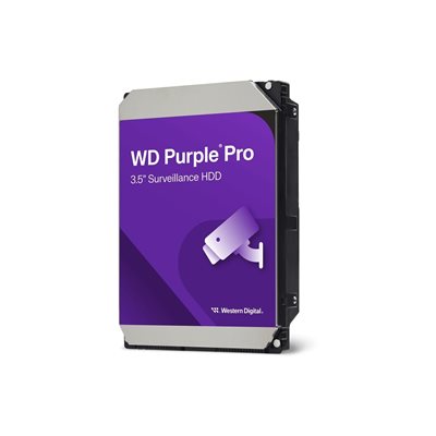 Western Digital 10TB WD Purple Pro, sisäinen 3.5" kiintolevy, SATA III, 7200 rpm, 512MB