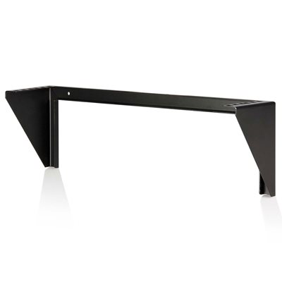 StarTech.com 2U/19" Vertical Wall Mount Rack Bracket, pystymallinen seinäkiinnike, musta