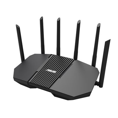 Asus RT-BE90U, Tri-band BE9400 Wi-Fi 7 -reititin, 802.11be, musta