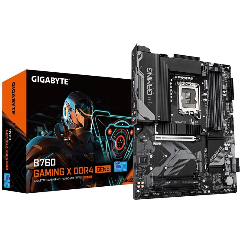 Gigabyte (Outlet) B760 GAMING X DDR4 GEN5, ATX-emolevy
