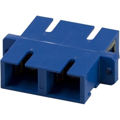 Deltaco Kuitu jatkokap, SC-SC, singlemode, duplex, keraaminen muovi