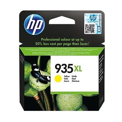 HP 935XL, riittoisa keltainen mustekasetti, jopa 825 sivua