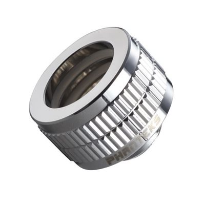 Phanteks 16mm Hard Tube Fitting -putkiliitin, G1/4, kromi