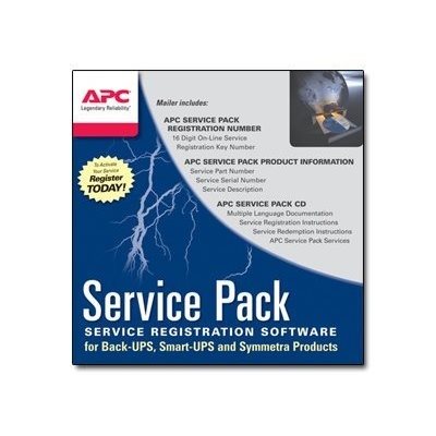 APC Extended Warranty Service Pack, laajennettu palvelusopimus, 3 vuotta