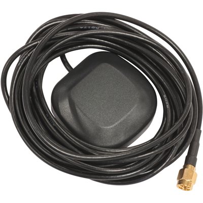 MikroTik GPS-antenni SMA-liittimellä, 5m kaapeli, musta