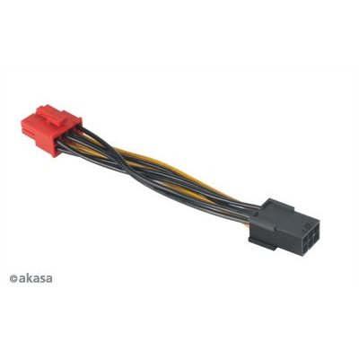 Akasa 6-pin PCI-E -> 8-pin PCI-E virta-adapteri