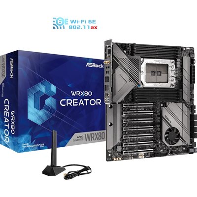 ASRock WRX80 Creator R2.0, E-ATX-emolevy