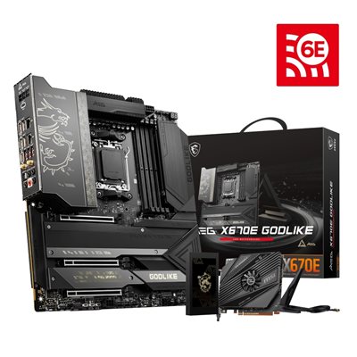 MSI MEG X670E GODLIKE, E-ATX -emolevy