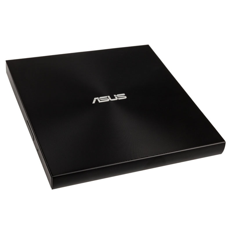 Asus ZenDrive U9M (SDRW-08U9M-U), ultraohut ulkoinen 8x DVD-tallennin, USB-A/USB-C, musta