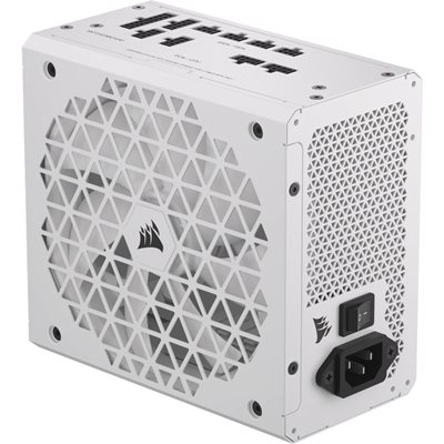 Corsair 750W RM750x SHIFT White, ATX-virtalähde, 80 Plus Gold, valkoinen