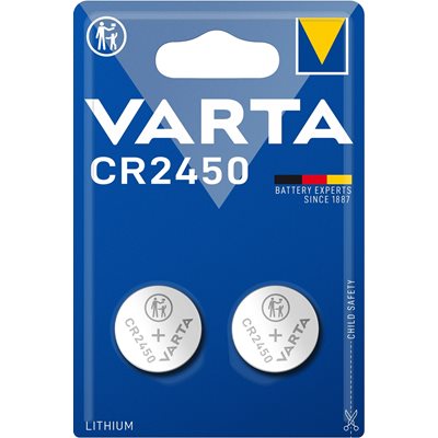 Varta CR2450 -paristo, 2kpl