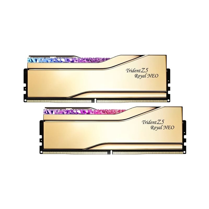 G.Skill 32GB (2 x 16GB) Trident Z5 Royal Neo, DDR5 6000MHz, CL28, 1.40V, kulta