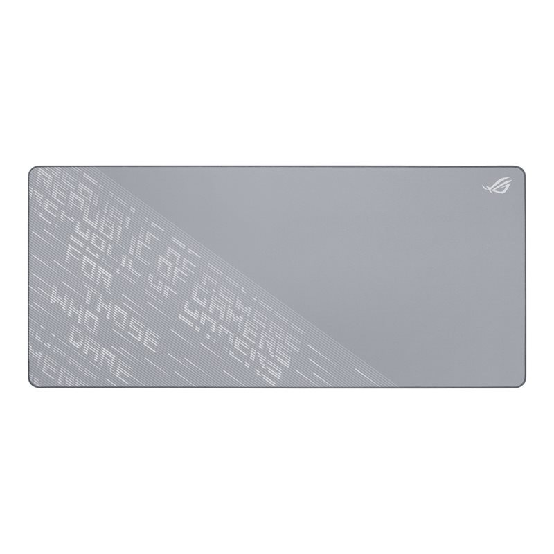 Asus ROG Scabbard II Arctic Gray XXL, kankainen pelihiirimatto, harmaa