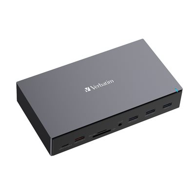Verbatim 3.2 Gen2 17-in-1 USB-C -telakka, harmaa
