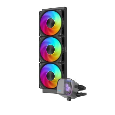 SAMA L70 Black, 360mm AIO-nestejäähdytysratkaisu prosessorille, musta