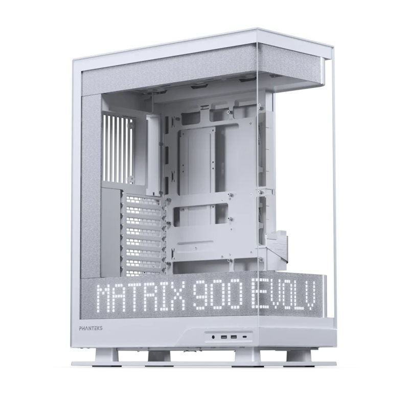Phanteks EVOLV X2 LED Matrix, ikkunallinen miditornikotelo, Grey White