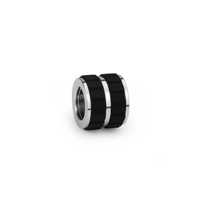 Alphacool Apex Grip Sleeve, 16mm, IT/IT, G1/4, kromi