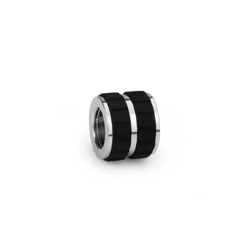 Alphacool Apex Grip Sleeve, 16mm, IT/IT, G1/4, kromi