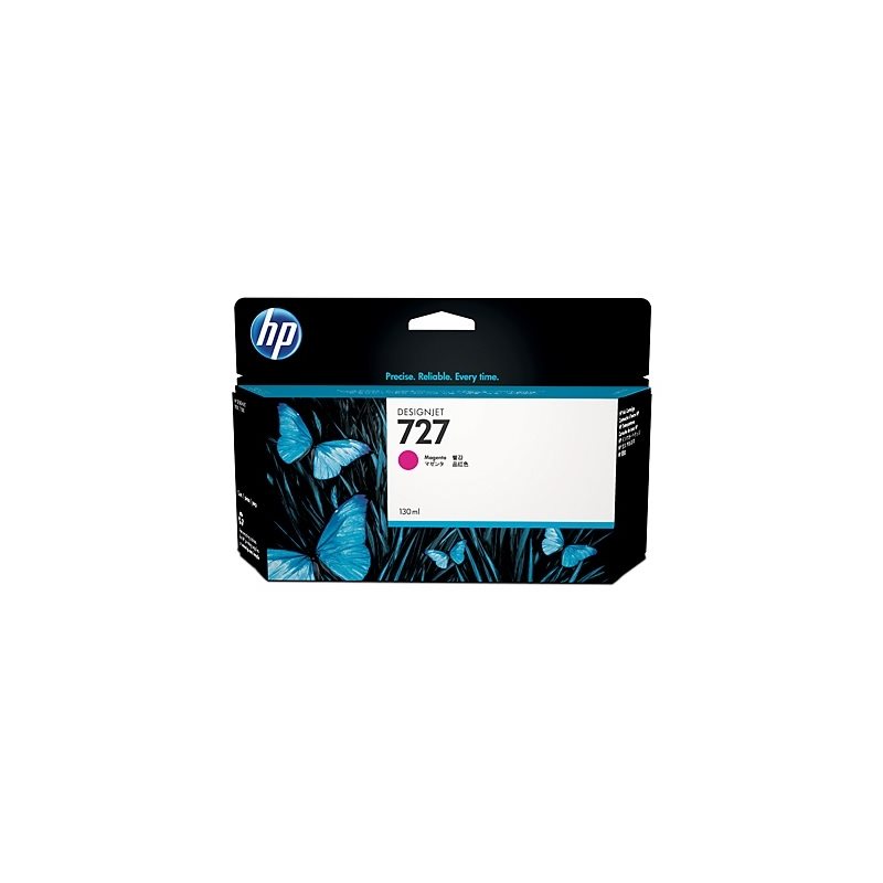 HP 727 130-ml Magenta, Mustepatruuna