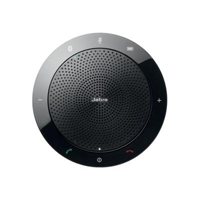 Jabra Speak 510+ MS + Link 370 -pöytäkaiutin/mikrofoni, Enterprise Edition, musta
