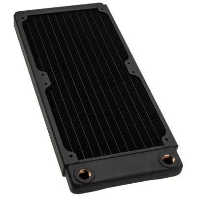 XSPC TX240 Ultrathin Radiator, 240mm jäähdytin, musta