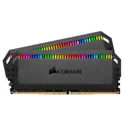 Corsair 16GB (2 x 8GB) Dominator Platinum RGB, DDR4 3200MHz, CL16, 1.35V, musta