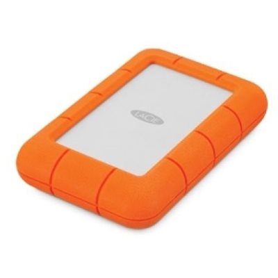 LaCie 5TB Rugged Mini, 2.5" ulkoinen USB 3.0 kiintolevy, oranssi/harmaa