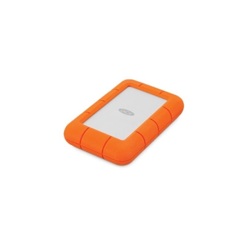 LaCie 5TB Rugged Mini, 2.5" ulkoinen USB 3.0 kiintolevy, oranssi/harmaa